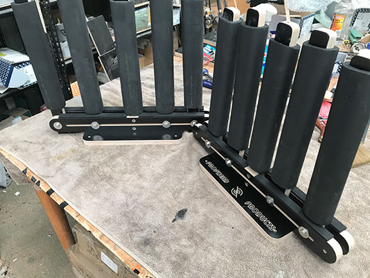 RC model aeroplane stand and support