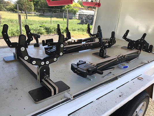 RC model aeroplane stand and support
