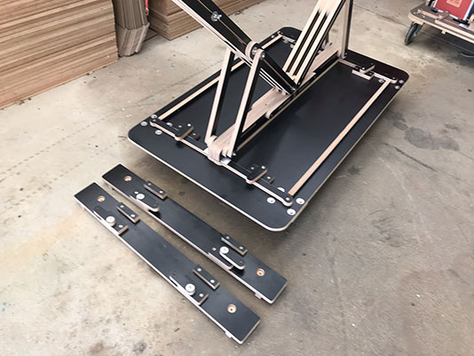 RC model aeroplane stand and support