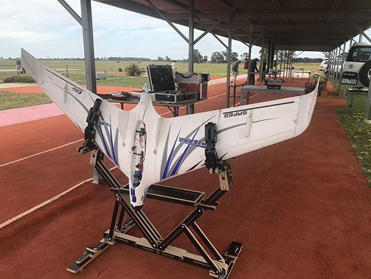 RC model aeroplane stand and support