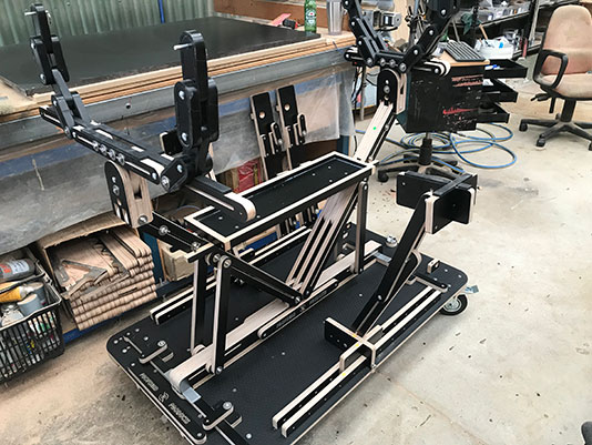 RC model aeroplane stand and support