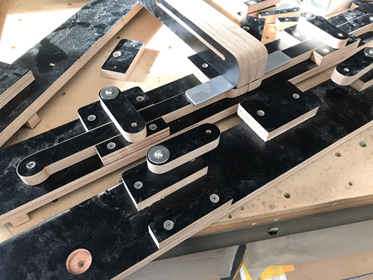 RC model aeroplane stand and support